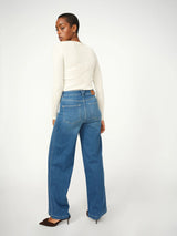 Mos Mosh Colette Deluxe farkut - sininen - naisten vaatteet - muoti - lifestyle - IHANA Store - kotimainen verkkokauppa 