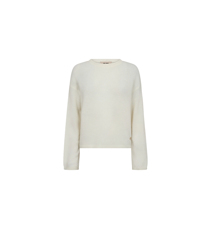 Mos_Mosh_Mape_neule -luonnonvalkoinen - naisten neuleet - ylellinen neule - muoti - lifestyle - IHANA Store