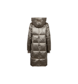 Mos Mosh Nova Metallic untuvatakki -  ruskea kiilto - takit - muoti - naisten pukeutuminen - lifestyle - IHANA Store