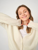 Mos Mosh Thora neuletakki - luonnonvalkoinen - naisten muoti - neuletakit ja neuleet - lifestyle - IHANA Store - kotimainen verkkokauppa