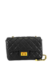 Nabo tikattu olkalaukku - musta - käsilaukku - naisten laukut - muoti - lifestyle - IHANA Store