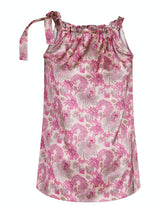 Neo Noir Linea Paisley Paradise toppi - roosa kuvioitu - Naisten vaatteet - IHANA Store