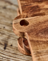 Nicolas Vahé leikkuulauta pieni - ruskea - akaaisapuinen leikkuulauta - koti - keittiötarvikkeet - lifestyle - IHANA Store 