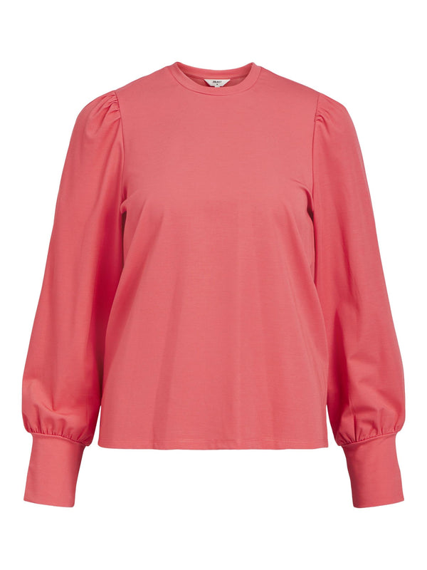 Object Caroline pusero - pinkki - trikoopaita - naisten  vaatteet - IHANA Store - lifestylemyymälä - verkkokauppa