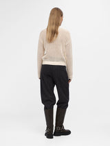 Object Charlie neulepusero - luonnonvalkoinen - reikäneule - naisten vaatteet - IHANA Store - lifestylemyymälä