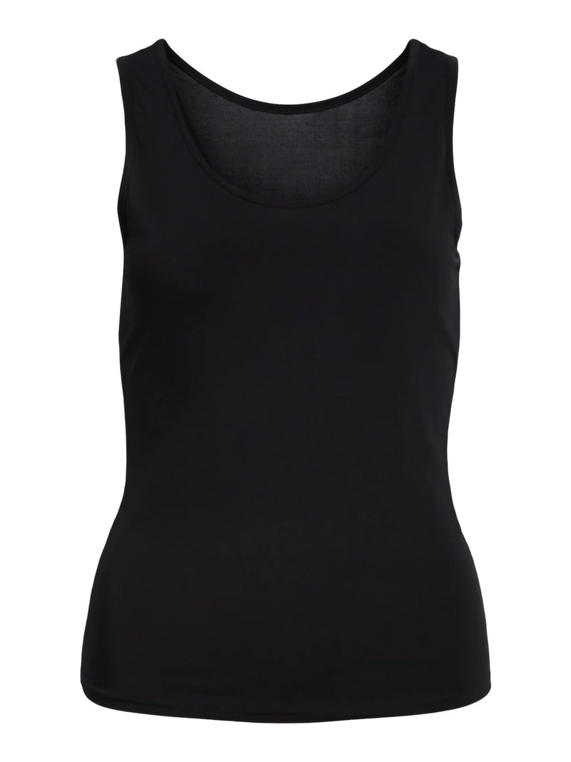 Object Leena tanktoppi - musta - aluspaita - naisten vaatteet - muoti - IHANA Store - lifestylemyymälä