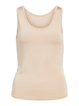 Object Leena tanktoppi - beige - alustoppi - naisten vaatteet - muoti - IHANA Store - lifestylemyymälä