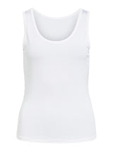 Object Leena tanktoppi - valkoinen - alustoppi - naisten vaatteet - muoti - IHANA Store - lifestylemyymälä