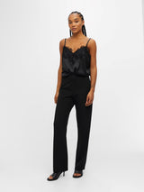 Object Lisa Belle housut - musta - alaosat - naisten vaatteet - IHANA Store - lifestylemyymälä