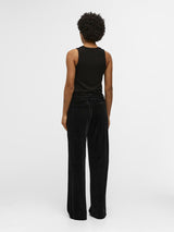 Object Lisa samettihousut - musta - Naisten vaatteet - Muoti - IHANA Store - lifestyle