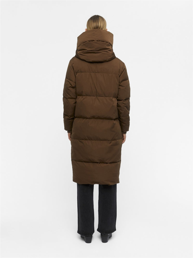 Object Louise untuvatakki - ruskea - naisten talvitakit - naisten takit - muoti - IHANA Store - lifestylemyymälä