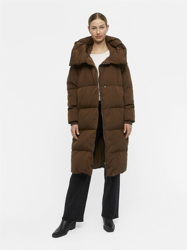 Object Louise untuvatakki - ruskea - naisten talvitakit - naisten takit - muoti - IHANA Store - lifestylemyymälä
