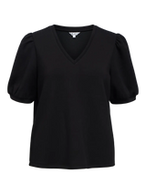 Object Andrea t-paita - musta - v-aukkoinen t-paita - naisten paidat ja puserot - arkivaate - pukeutuminen - lifestyle - IHANA Store