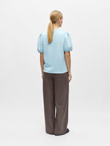 Object Andrea t-paita - vaaleansininen - v-aukkoinen t-paita - naisten paidat ja puserot - arkivaate - pukeutuminen - lifestyle - IHANA Store