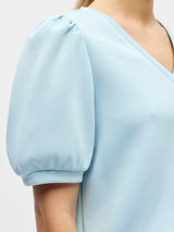 Object Andrea t-paita - vaaleansininen - v-aukkoinen t-paita - naisten paidat ja puserot - arkivaate - pukeutuminen - lifestyle - IHANA Store