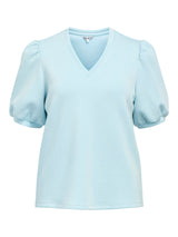 Object Andrea t-paita - vaaleansininen - v-aukkoinen t-paita - naisten paidat ja puserot - arkivaate - pukeutuminen - lifestyle - IHANA Store