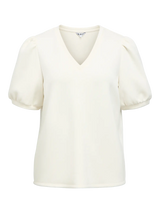 Object Andrea t-paita - valkoinen - v-aukkoinen t-paita - naisten paidat ja puserot - arkivaate - pukeutuminen - lifestyle - IHANA Store