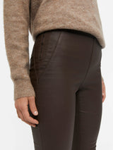 Object Belle leggings - ruskea - Coutatut housut - Alaosa - Naisten vaatteet - IHANA Store - Naisten muoti - lifestylemyymälä