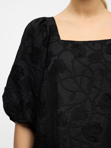 Object Gigi mekko - musta - kuvioitu - naisten tunikat - tunikamekot - naisten muoti - lifestylemyymälä - IHANA Store