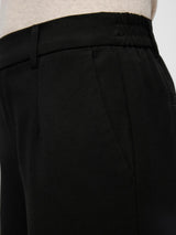 Object Lisa cropped housut - musta -leveät lahkeet - vajaamittainen housu - naisten alaosat - Naisten vaatteet - IHANA Store - lifestylemyymälä - kotimainen verkkokauppa