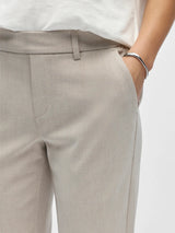 Object Lisa housut - beige - vajaamittaiset housut - naisten alaosa - muoti - pukeutuminen - IHANA Store - lifestylemyymälä - verkkokauppa