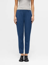 Object Lisa housut - sininen - vajaamittaiset housut - naisten alaosa - muoti - pukeutuminen - IHANA Store - lifestylemyymälä - kotimainen verkkokauppa