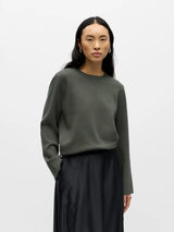 Object Reynard neule o-aukko - vihreä - villaon neule - naisten neuleet- muoti - lifestyle - IHANA Store