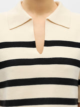 Object Reynard neule lyhythihainen - raidallinen - naisten vaatteet - muoti - lifestyle - IHANA Store - kotimainen verkkokauppa