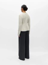 Object Saggia Peplum neuletakki - luonnonvalkoinen - neuletakit - naisten muoti - pukeutuminen -  lifestyle- IHANA Store