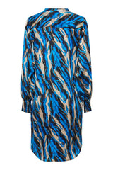 PBO Marna silkkimekko - kuvioitu - naisten vaatteet - mekot ja tunikat - muoti - IHANA Store - lifestylemyymälä