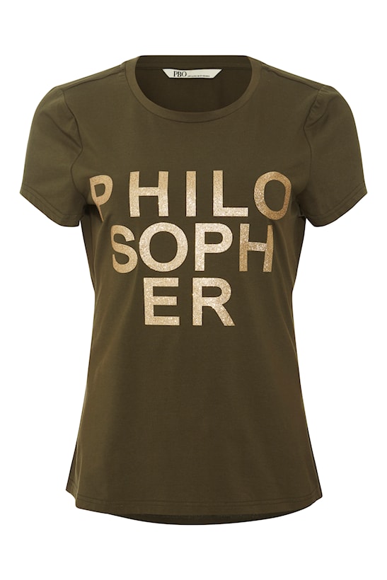 PBO Purves t-paita - vihreä - lyhythihaiset paidat - yläosat - naisten vaatteet - IHANA Store