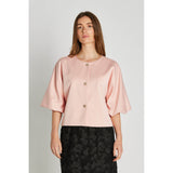 PBO Maison jakku - roosa - juhlajakku - satiinijakku - naisten juhlavaatteet - juhlapukeutuminen - muoti - IHANA Store