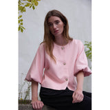 PBO Maison jakku - roosa - juhlajakku - satiinijakku - naisten juhlavaatteet - juhlapukeutuminen - muoti - IHANA Store