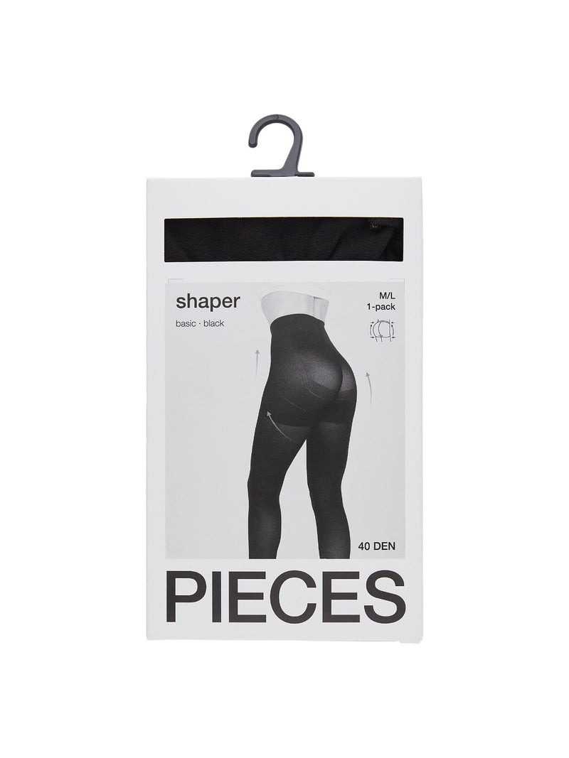 Pieces sheippaavat sukkahousut - musta - alusvaatteet - asusteet - naisten pukeutuminen - IHANA Store - lifestylemyymälä