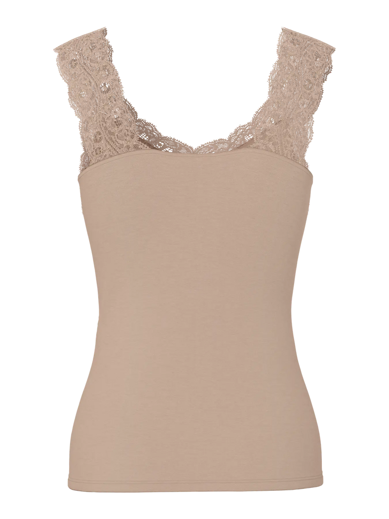Pieces Barbera pitsitoppi - beige - alustopit - naisten muoti - lifestyle - IHANA Store