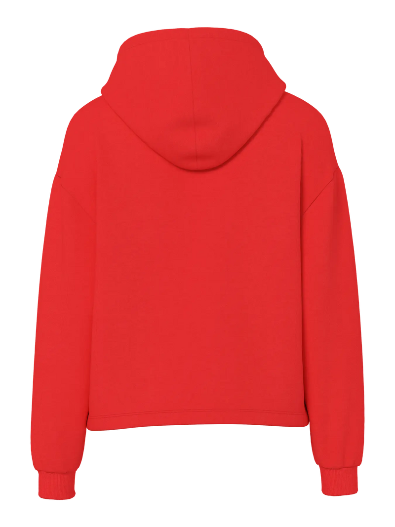 Pieces Chilli collegehuppari - punainen - naisten muoti - colleget - lifestyle - IHANA Store