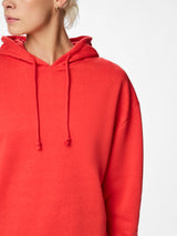 Pieces Chilli collegehuppari - punainen - naisten muoti - colleget - lifestyle - IHANA Store