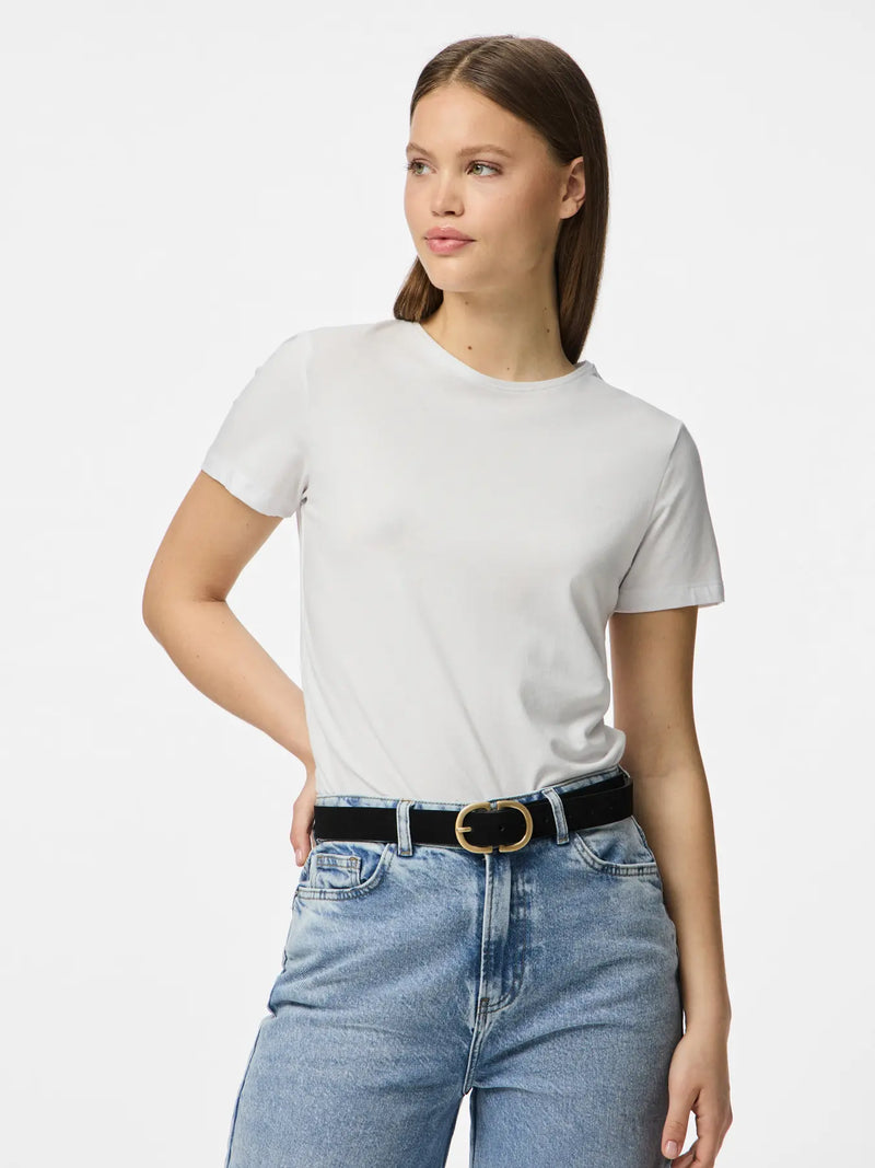 Pieces Juva vyö - musta - mokkanahkainen vyö - naisten asusteet - naisten vyö - lifestyle - IHANA Store 