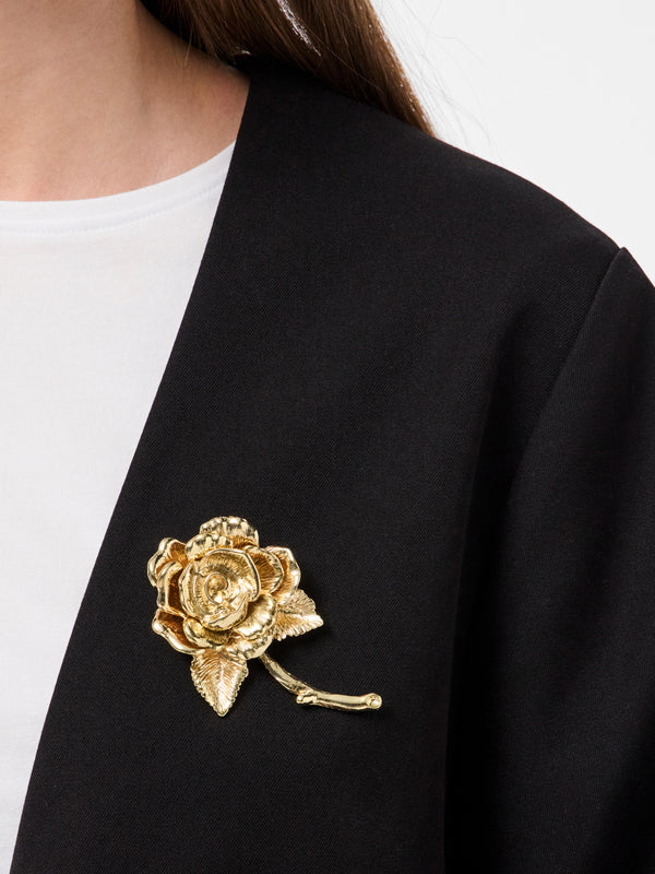 Pieces Maria rintakoru - ruusu  - kulta - naisten korut - IHANA Store - naisten pukeutuminen - lifestylemyymälä