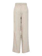Pieces Pia housut - beige - naisten vaatteet - ohuet housut - alaosat - IHANA Store - lifestyle - muoti