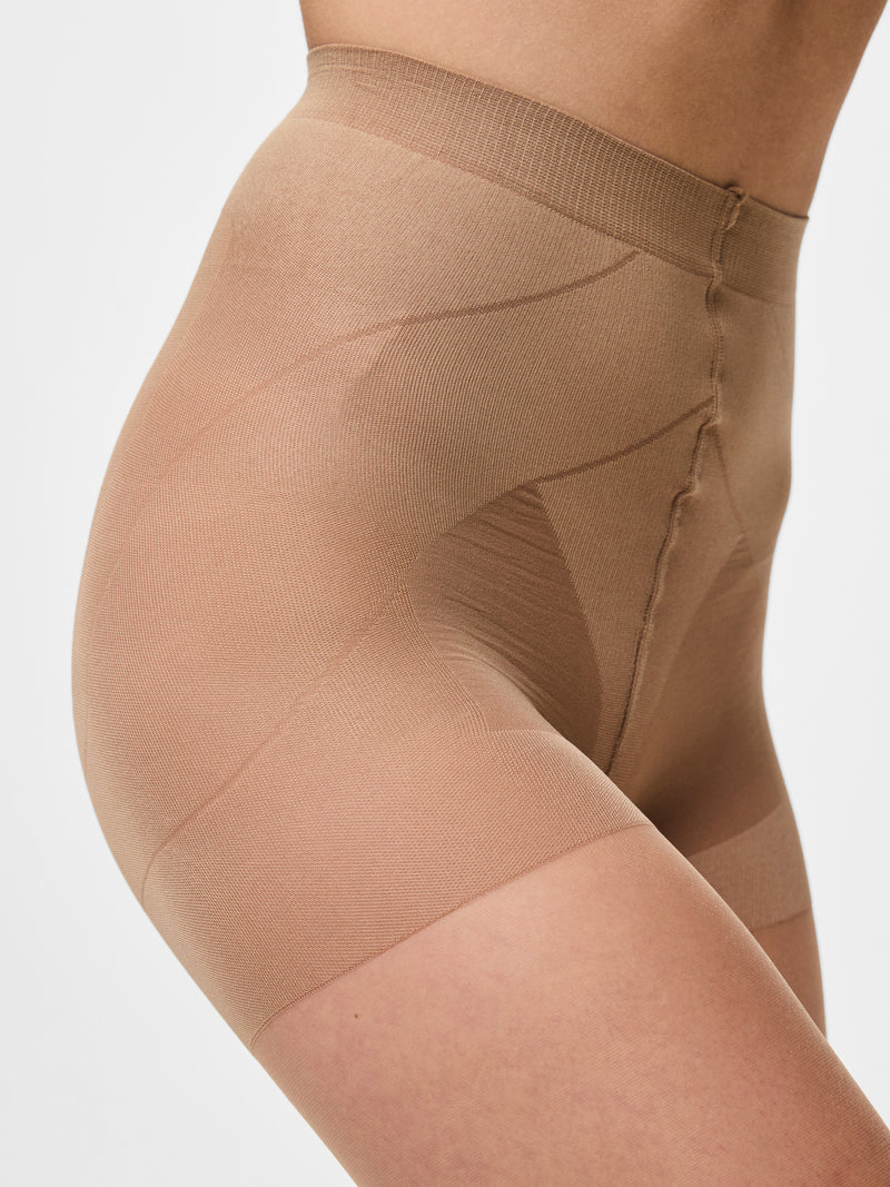 Pieces Shaper sukkahousut - beige - 15 den - naisten vaatteet - IHANA Store - lifestylemyymälä