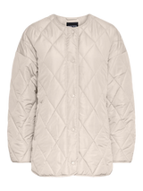 Pieces Stella vanutakki - beige - naisten takit - naisten muoti - tikkitakit - välikausitakki - lifestyle - IHANA Store - kotimainen verkkokauppa