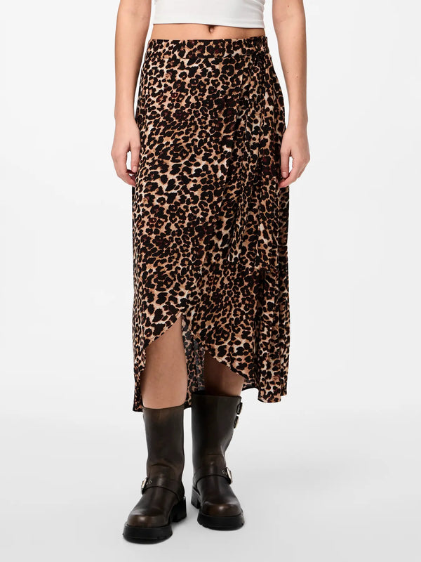 Pieces Tala kietaisuhame - leokuvioitu - naisten muoti - hameet - pukeutuminen - lifestyle - IHANA Store