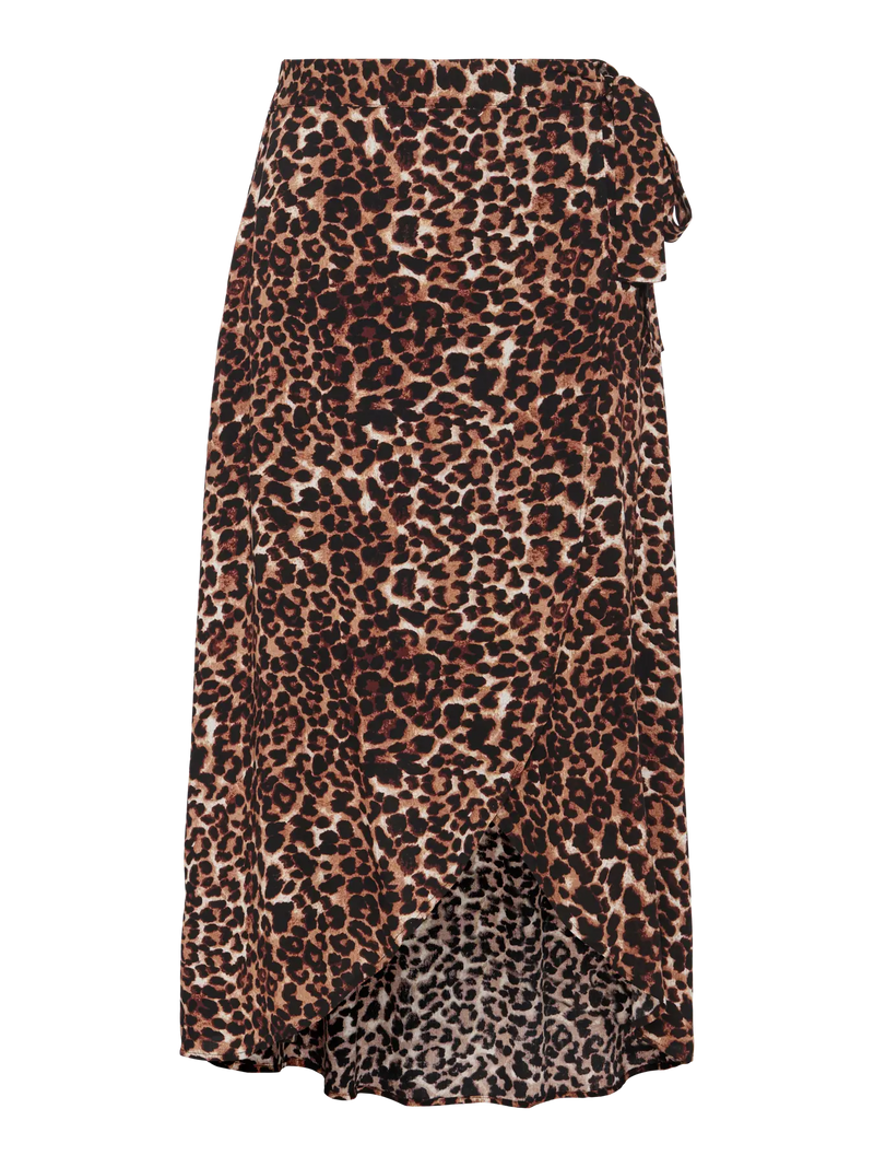 Pieces Tala kietaisuhame - leokuvioitu - naisten muoti - hameet - pukeutuminen - lifestyle - IHANA Store