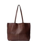 Re:Designed Marlo shopper-laukku - tummanruskea - nahkalaukut - Naisten asusteet - IHANA Store - lifestyle - kotimainen verkkokauppa