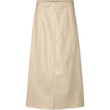 Rue de Femme Aledra hame - beige - hameet - keinonahkahameet - ekonahka - naisten muoti - lifestyle - IHANA Store - kotimainen verkkokauppa