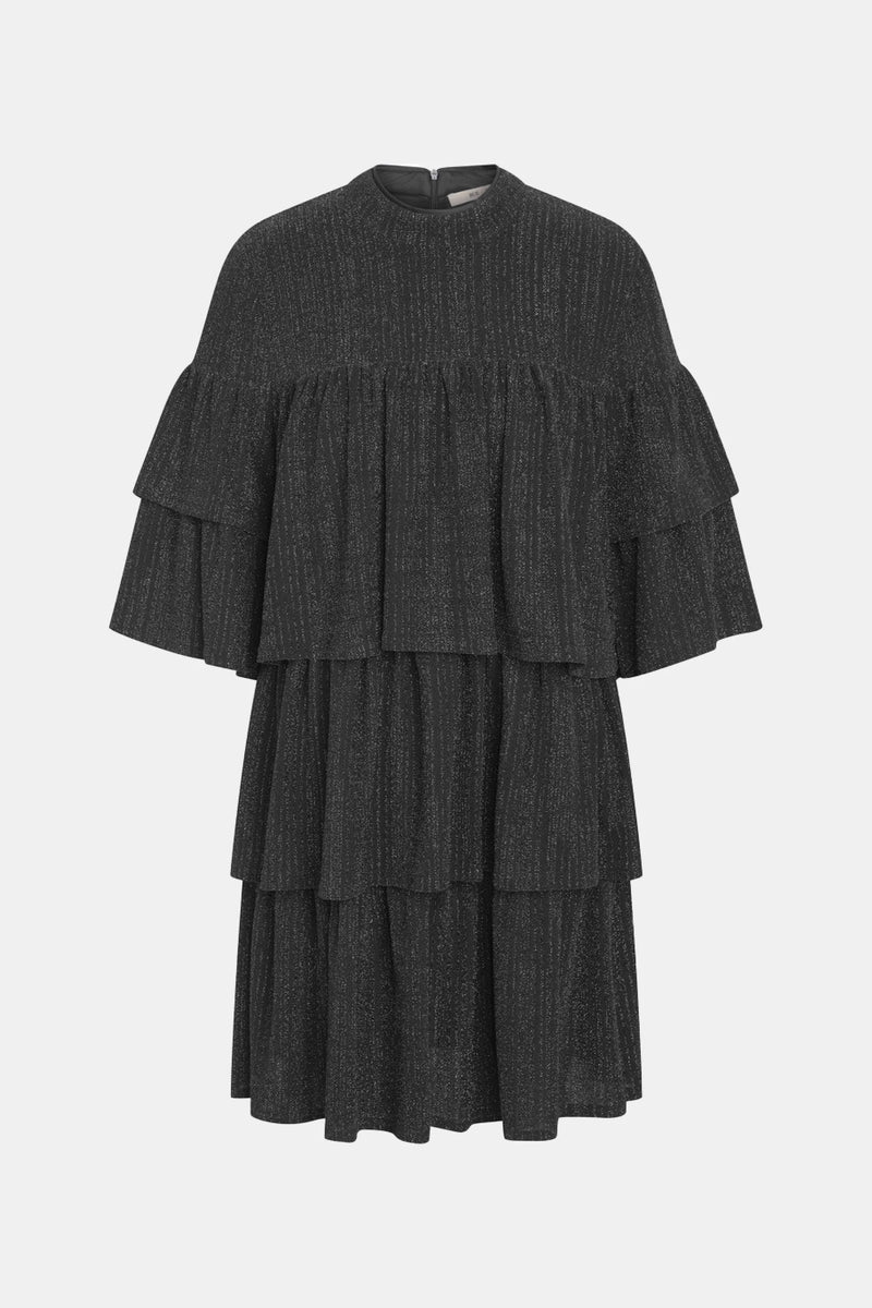 Rue de Femme Bella mekko - musta glitter - naisten juhlamekot - muoti - lifestyle - IHANA Store