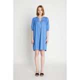 Rue de Femme Nayla mekko - sininen - tunikamekko - mekot - naisten vaatteet - IHANA Store - lifestylemyymälä - kotimainen verkkokauppa