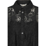 Rue de Femme New Faustine mekko - musta - juhlamekot - juhlapukeutuminen - pitsimekko - naisten muoti - musta mekko - lifestyle - IHANA Store - kotimainen verkkokauppa