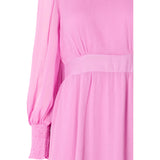 Rue de Femme Paxen mekko - pinkki - sifonkimekot - juhlamekot - naisten muoti - lifestyle - IHANA Store - kotimainen verkkokauppa